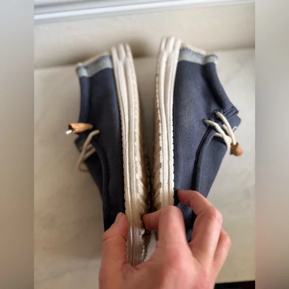 Hey Dude Men's Wally Break Stitch Slip Ons - Picture 6 of 10